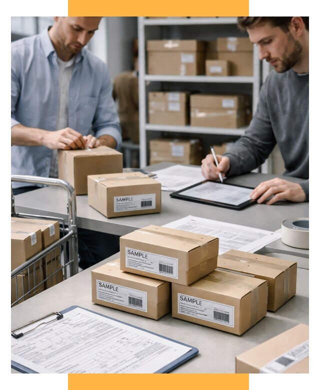 Доставка образцов и малых партий от 7686 р., СетСервис-Сфн