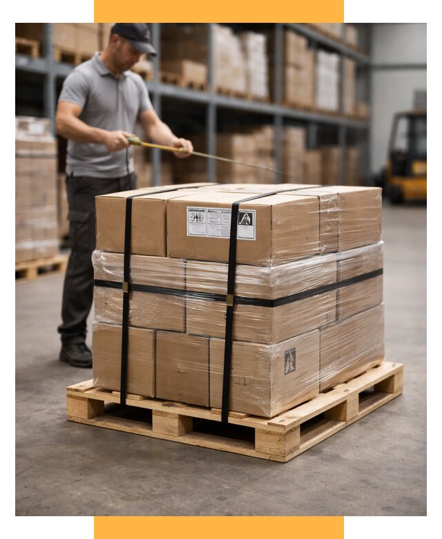 Упаковка и паллетирование грузов от 3587 р. | СетСервис-Сфн