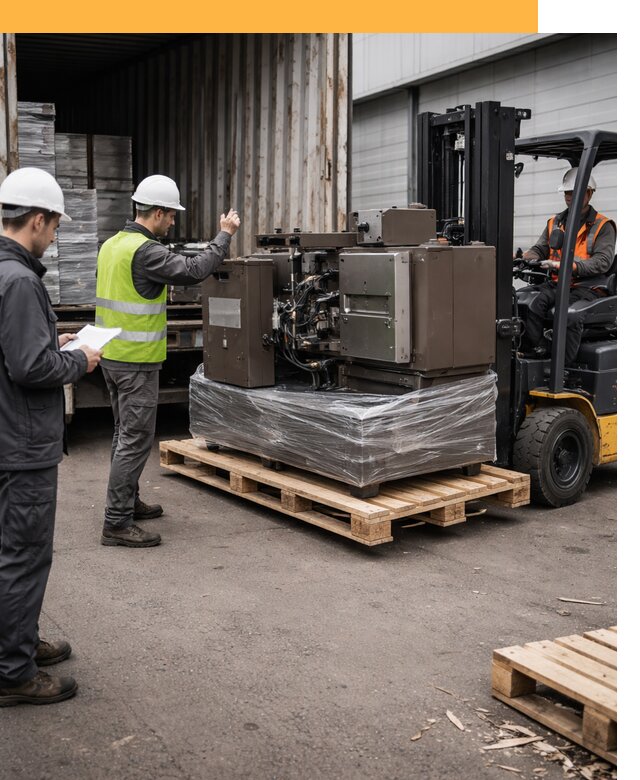 Доставка промышленного оборудования из Европы от 46116