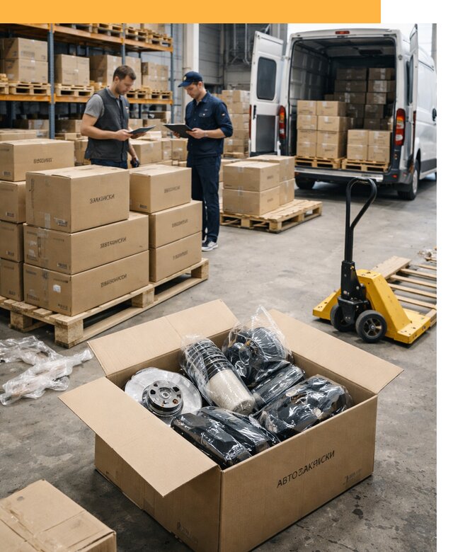 Доставка автозапчастей из Европы от 12810 руб быстро и надёжно