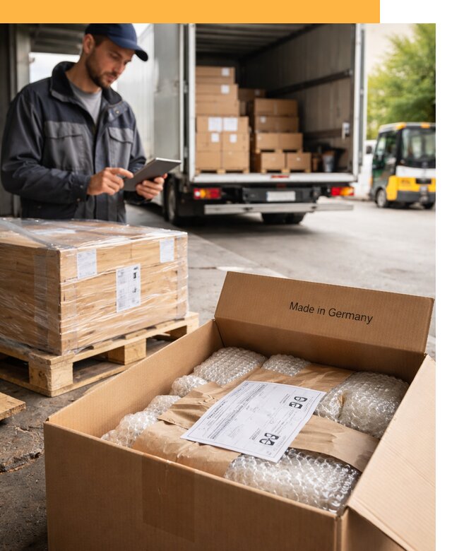Доставка грузов из Германии от 46116 руб с таможенным оформлением