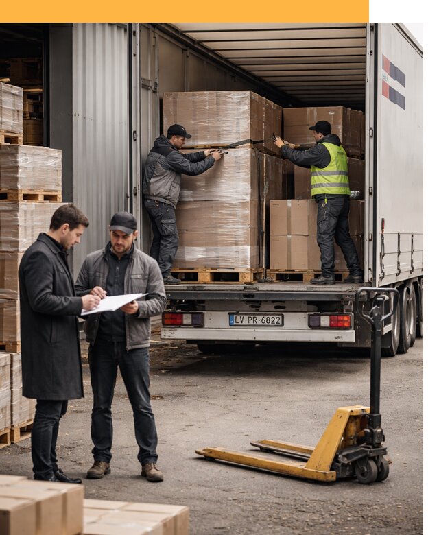 Автоперевозки из Латвии — международная доставка от 76860