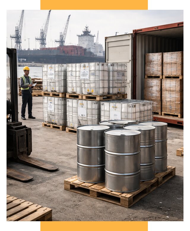 Доставка химического сырья из Индии от 256200 р. | СетСервис-Сфн