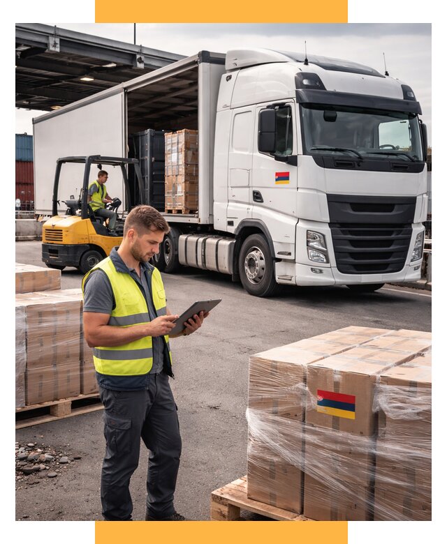 Автоперевозки из Армении от 97356 р. — услуги СетСервис-Сфн