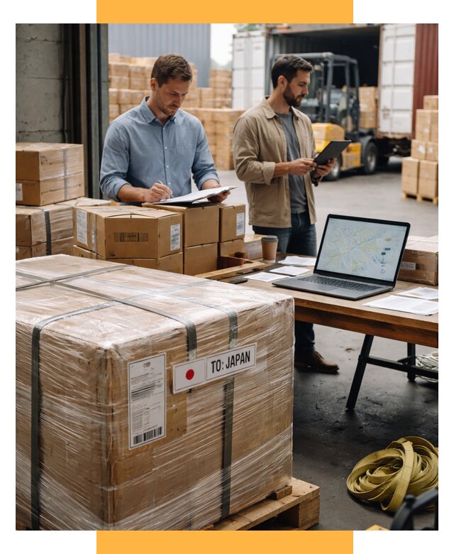 Доставка грузов в Японию от 25620 р., логистика СетСервис-Сфн