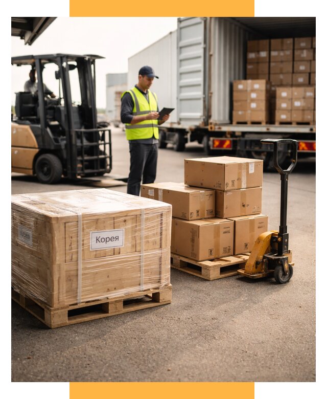 Доставка грузов в Корею из России от 35868 р. | СетСервис-Сфн