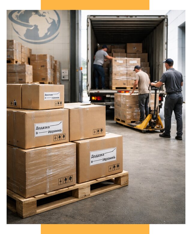 Доставка грузов в Израиль и экспорт от 46116 р. СетСервис-Сфн