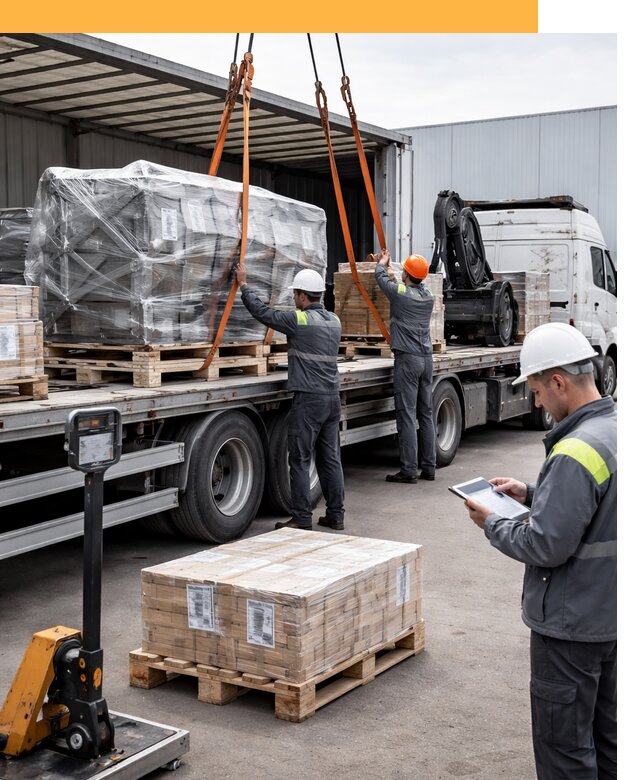 Перевозка крупного оборудования по миру от 30744 руб