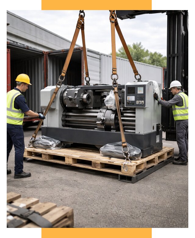 Перевозка станков и таможня от 61488 р. | СетСервис-Сфн логистика