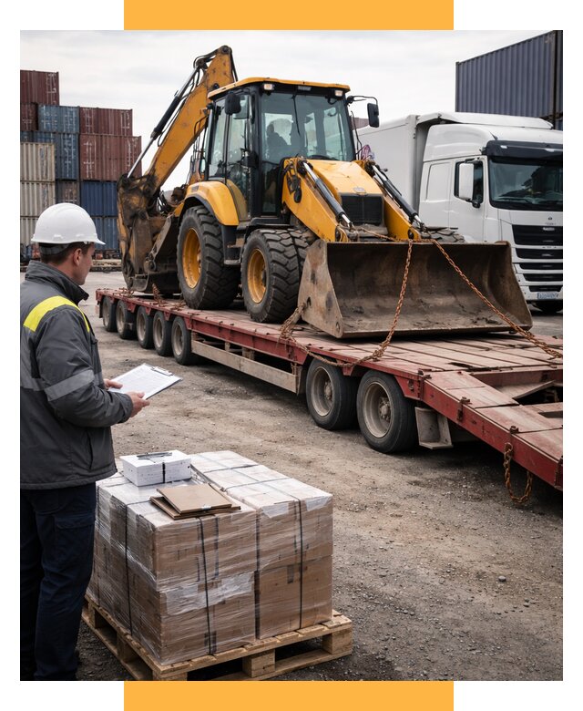 Международная перевозка спецтехники от 46116 р., СетСервис-Сфн