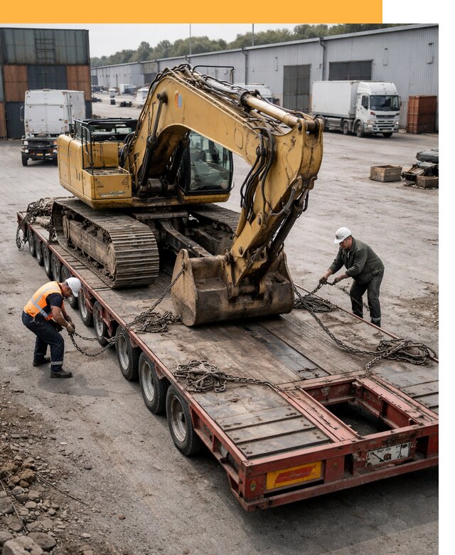 Перевозка спецтехники по России и миру от 46116 руб