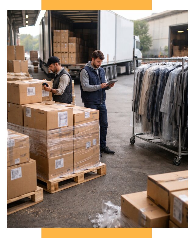 Перевозка и доставка одежды из Китая от 7686 р., СетСервис-Сфн