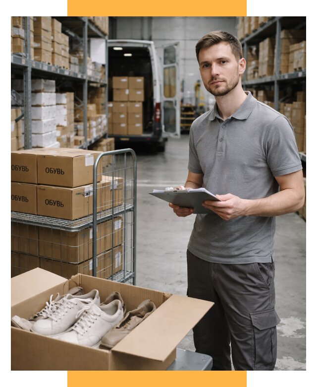 Доставка обуви из Китая и Турции от 4612 р. СетСервис-Сфн