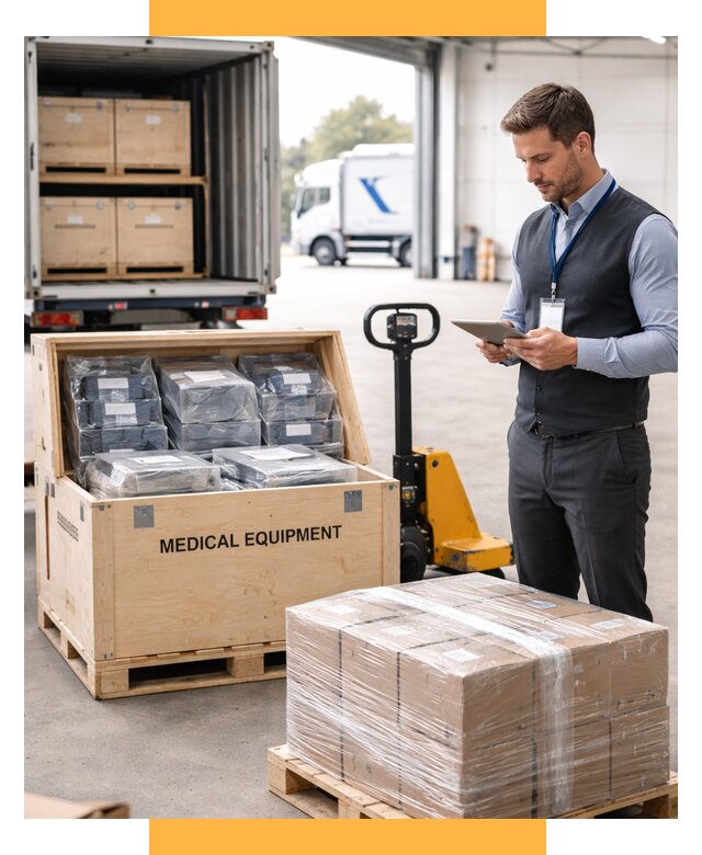 Перевозка медицинского оборудования от 15372 р. в СетСервис-Сфн