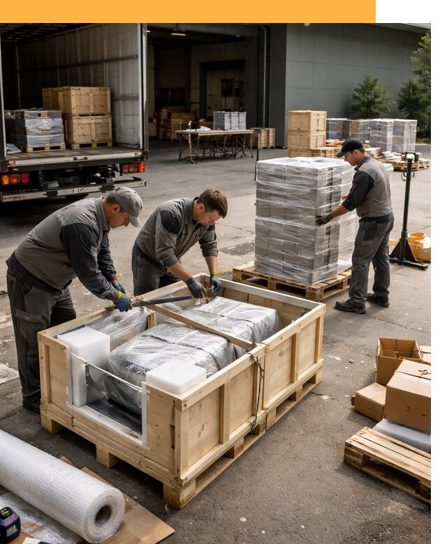 Перевозка выставочных грузов по миру от 25620 руб за м2 с таможней