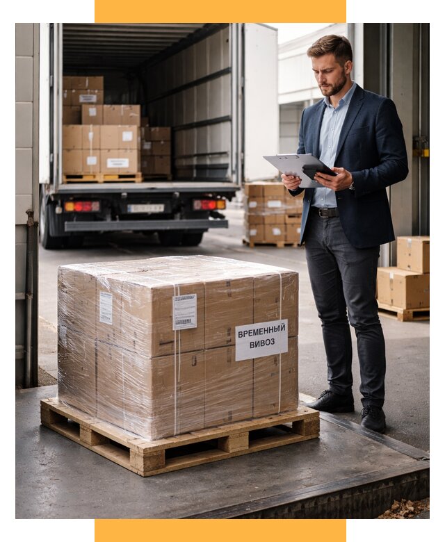 Временный вывоз товаров под ключ от 8198 р. | СетСервис-Сфн