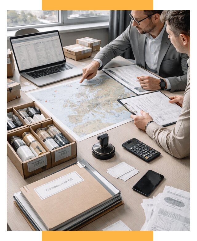 Поиск европейского поставщика от 15372 р., СетСервис-Сфн