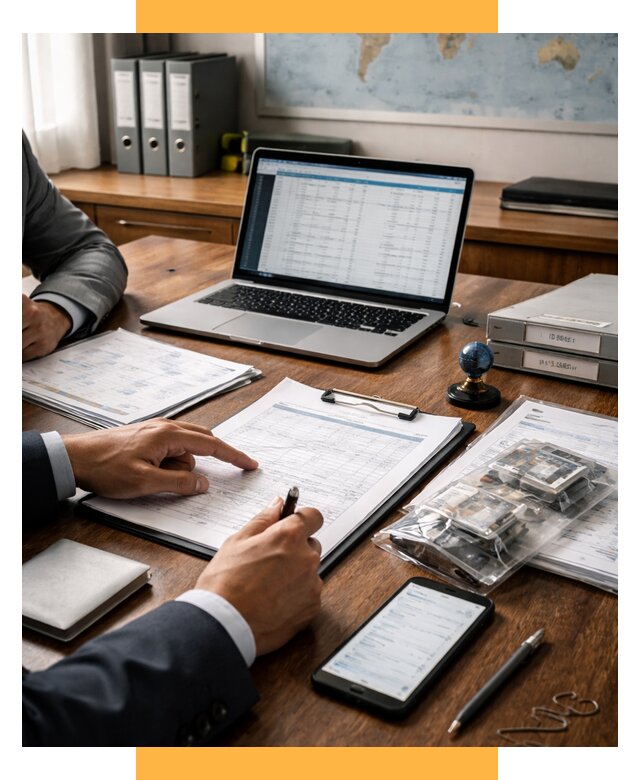 Проверка поставщика за рубежом от 8711 р. | СетСервис-Сфн аудит